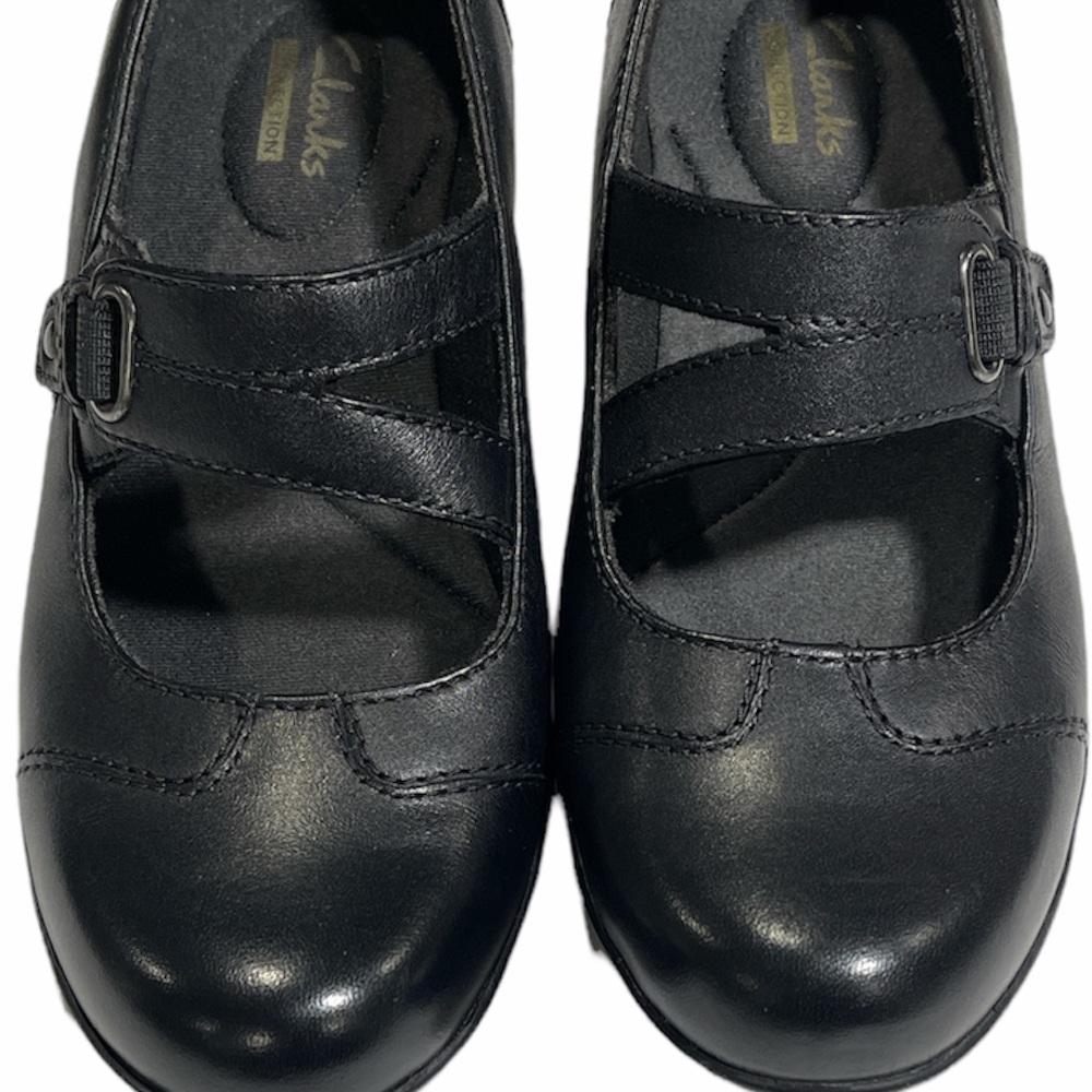 Clarks Leather Slip-on Mary Janes Ingalls Siene  5.5M  0482 - Picture 13 of 13